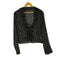 ザラ ZARA フリルリボンドットシアーブラウス レディース import:M
