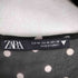 ザラ ZARA フリルリボンドットシアーブラウス レディース import:M