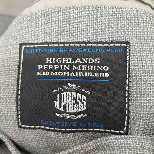 ジェイプレス J.PRESS ウールモヘア 2Bシングルテーラードジャケット メンズ JPN:L