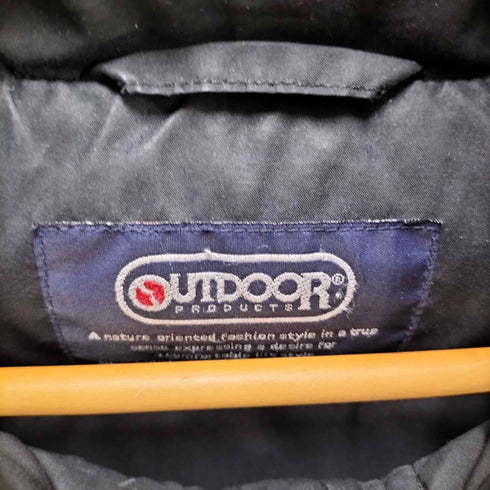 アウトドアプロダクツ OUTDOOR PRODUCTS 比翼 ジップアップ ダウン ジャケット メンズ import:M
