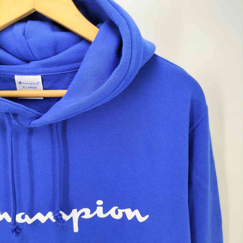 チャンピオン Champion スプリクト ロゴ プリント プルオーバー パーカー メンズ import:XL
