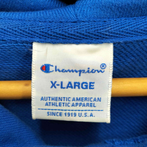 チャンピオン Champion スプリクト ロゴ プリント プルオーバー パーカー メンズ import:XL