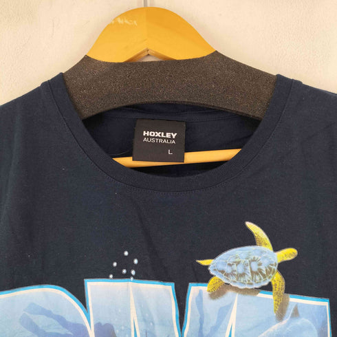 HOXLEY プリントクルーネックTシャツ メンズ JPN:L
