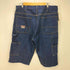 ベンデイビス BEN DAVIS USA CARPENTER PANTS カットオフ リメイク カーペンター パンツ ペインター 濃紺 ショーツ ジョーツ メンズ 36