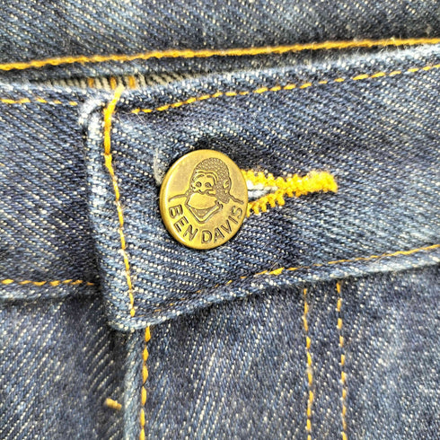 ベンデイビス BEN DAVIS USA CARPENTER PANTS カットオフ リメイク カーペンター パンツ ペインター 濃紺 ショーツ ジョーツ メンズ 36