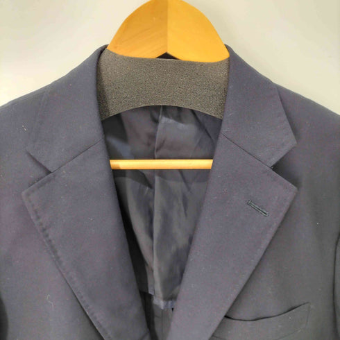 ヴィタルバルベリス カノニコ VITALE BARBERIS CANONICO メタルボタン ウール2Bテーラードジャケット メンズ AB7