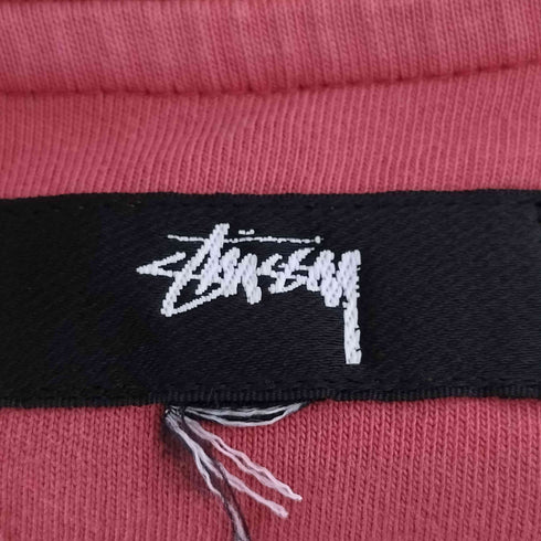 ステューシー Stussy ロゴプリント ダブルフェイス クルーネックTシャツ メンズ
