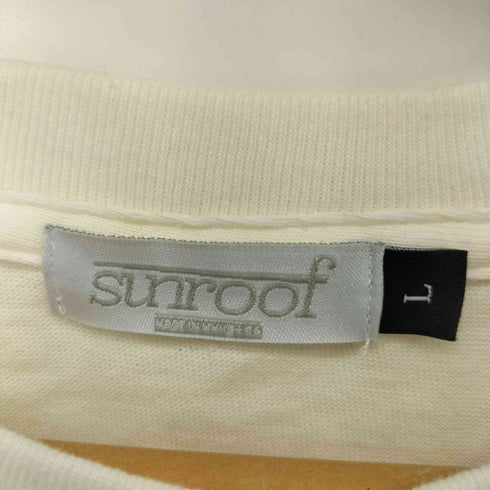 サンルーフ sunroof racing logo long sleeve T-shirts メンズ JPN:L