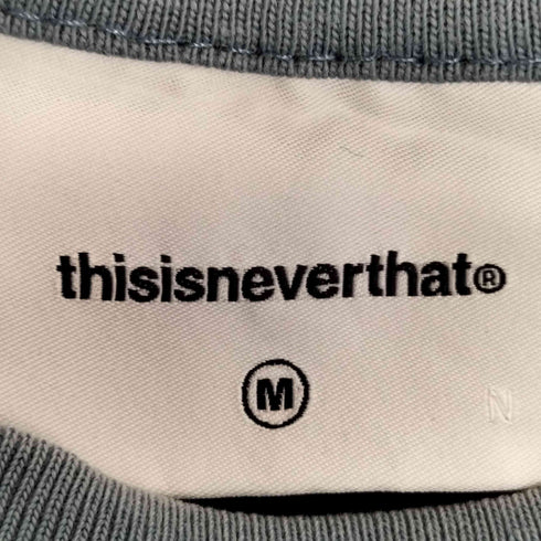 ディスイズネバーザット thisisneverthat DSN-Logo Tee クルーネック Tシャツ メンズ import:M