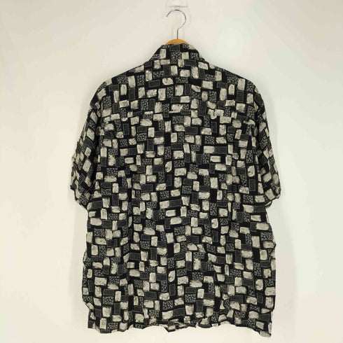 VITTORIO USA製 総柄 ポケット付き シャツ メンズ import:L