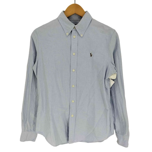 ラルフローレン RALPH LAUREN SLIM FIT ポニー 刺繍 B.D L/S オックスフォード シャツ メンズ import:M