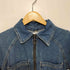 ザラ ZARA デニムジッパーデニム長袖ワンピース レディース import:S