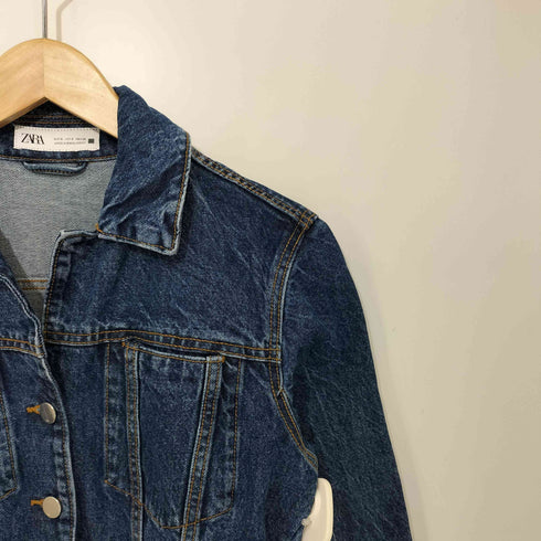 ザラ ZARA デニムジャンプスーツ レディース S