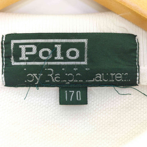 ポロラルフローレン POLO RALPH LAUREN 緑タグ ロングスリーブ 長袖 ポロシャツ メンズ 170