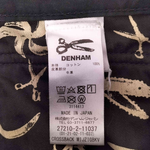 デンハム DENHAM CROSSBACK MIJZIGBKV クロスバック キャロットフィットデニムパンツ メンズ W32L32