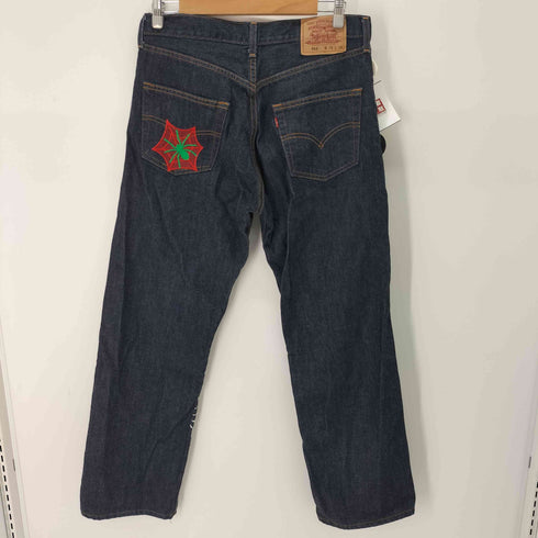 リーバイス Levis リメイク刺繍 デニムパンツ メンズ 34/34;P@U+