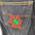 リーバイス Levis リメイク刺繍 デニムパンツ メンズ 34/34;P@U+