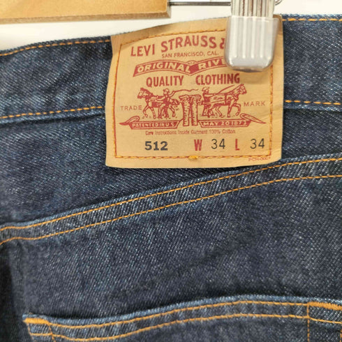 リーバイス Levis リメイク刺繍 デニムパンツ メンズ 34/34;P@U+