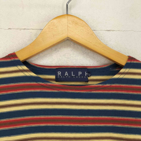 ラルフローレン RALPH LAUREN ボーダー L/S TEE レディース JPN:L