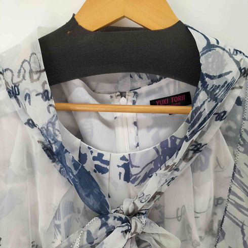 ユキトリイ YUKI TORII S/S 総柄ワンピース レディース