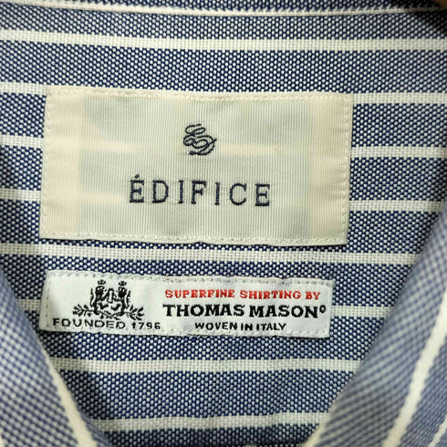 エディフィス EDIFICE THOMAS MASON L/Sボタンダウンシャツ メンズ 46