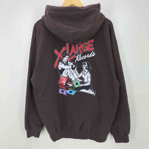 エクストララージ XLARGE LISTEN TO THE RECORD PULLOVER HOODED SWT メンズ JPN:L
