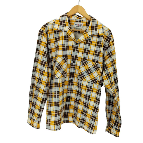ウィアード WEIRDO 24AW WIND UP - L/S CHECK SHIRTS メンズ JPN:L