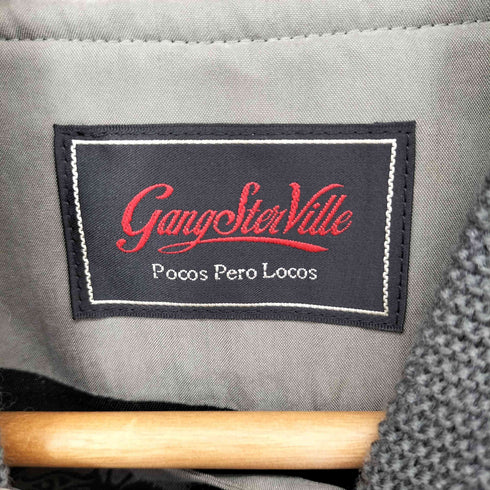 ギャングスタビル GANGSTERVILLE 24SS No Master Derby Jacket メンズ JPN:M