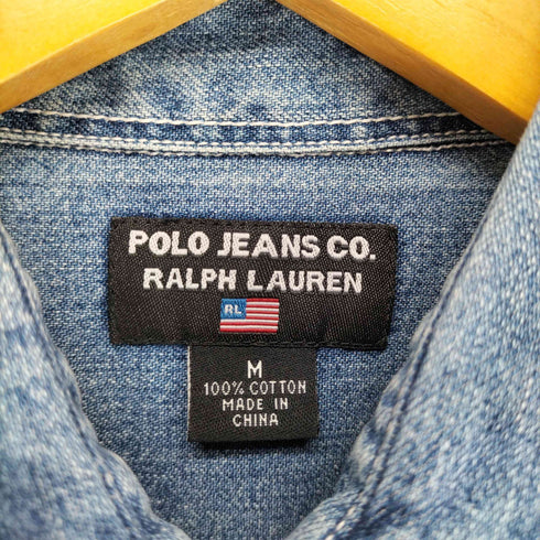 ポロジーンズカンパニーラルフローレン POLO JEANS COMPANY RALPH LAUREN デニムシャツワンピース レディース JPN:M