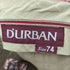 ダーバン DURBAN シアサッカーチェックパンツ メンズ 74