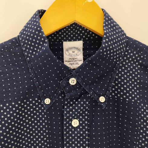 ブルックスブラザーズ BROOKS BROTHERS 総柄 ボタンダウンシャツ メンズ JPN:M