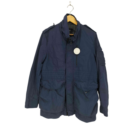 バーバリーブラックレーベル BURBERRY BLACK LABEL 裏地チェックナイロンジャケット メンズ JPN:L