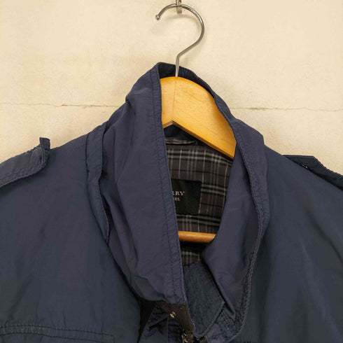 バーバリーブラックレーベル BURBERRY BLACK LABEL 裏地チェックナイロンジャケット メンズ JPN:L