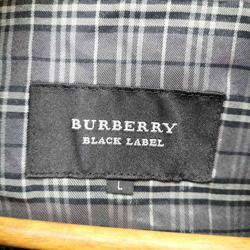 バーバリーブラックレーベル BURBERRY BLACK LABEL 裏地チェックナイロンジャケット メンズ JPN:L