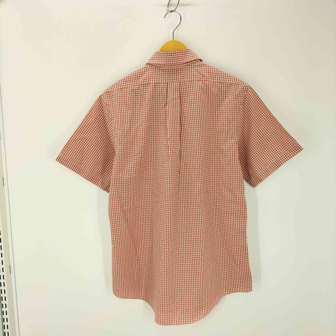 ブルックスブラザーズ BROOKS BROTHERS ギンガムチェック 半袖 ボタンダウンシャツ メンズ JPN:M