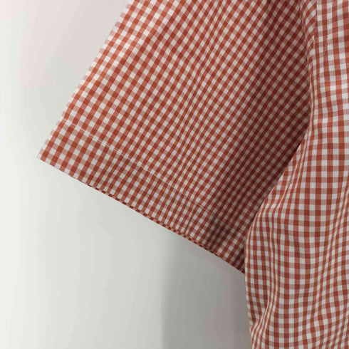 ブルックスブラザーズ BROOKS BROTHERS ギンガムチェック 半袖 ボタンダウンシャツ メンズ JPN:M