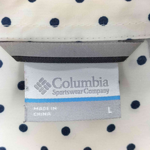 コロンビア Columbia ドット柄シャツ メンズ JPN:L