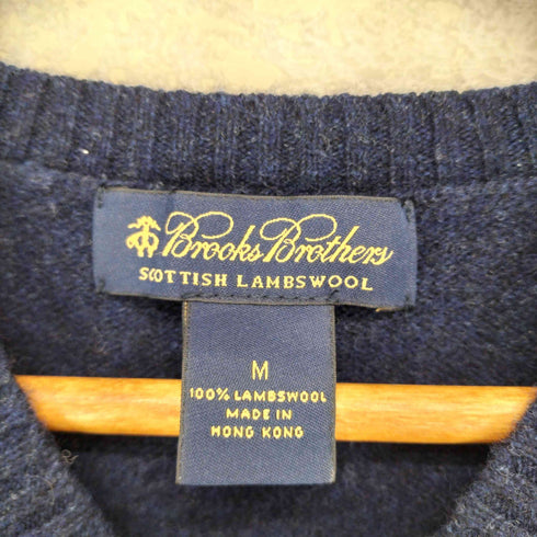 ブルックスブラザーズ BROOKS BROTHERS SCOTTISH LAMBSWOOL ニットベスト メンズ JPN:M