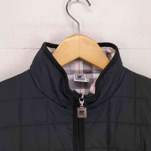 クレージュ courreges 裏地チェックキルティングジャケット レディース JPN:38