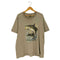 オニータ ONEITA 90s シングルステッチ USA製 プリント クルーネック Tシャツ メンズ import:XL