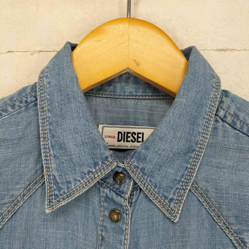ディーゼル DIESEL フリンジデニムシャツ レディース JPN:XS