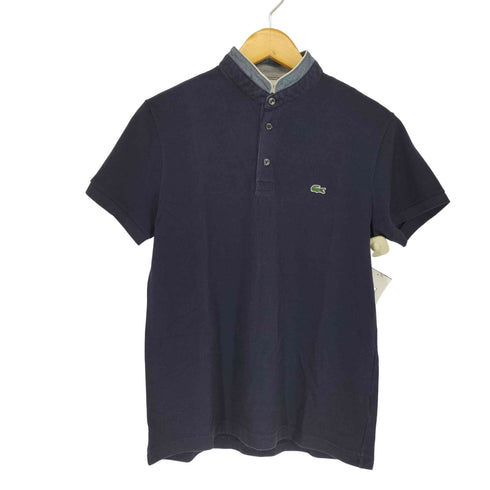 ラコステ LACOSTE 鹿の子 スタンドカラーポロシャツ レディース JPN:M