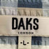 ダックスロンドン DAKS LONDON 創業130周年アニバーサリーチェック 半袖ホームドレス レディース import:L