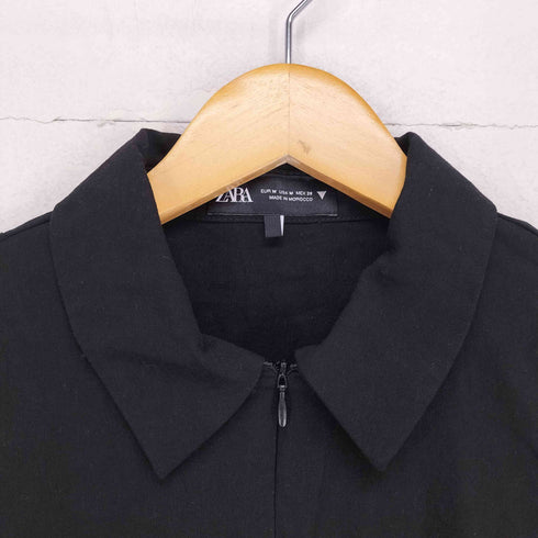 ザラ ZARA ボックスプリーツ ショートワンピース レディース JPN:M