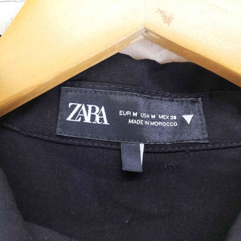 ザラ ZARA ボックスプリーツ ショートワンピース レディース JPN:M