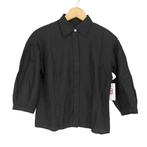 アクアスキュータム AQUASCUTUM シルク混 比翼シャツ レディース