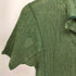 イッセイミヤケ ISSEY MIYAKE Haat プリーツ シワ加工 半袖オープンカラーシャツ レディース JPN:2