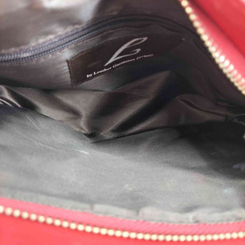 L LEATHER 2WAY レザーショルダーバッグ レディース