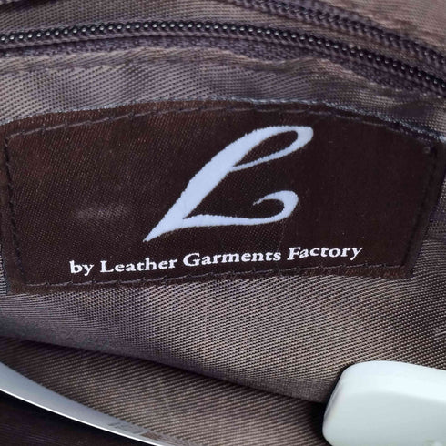 L LEATHER 2WAY レザーショルダーバッグ レディース