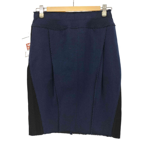 イッセイミヤケ ISSEY MIYAKE A-POC INSIDE 切替 カッティング ニットスカート レディース JPN:2